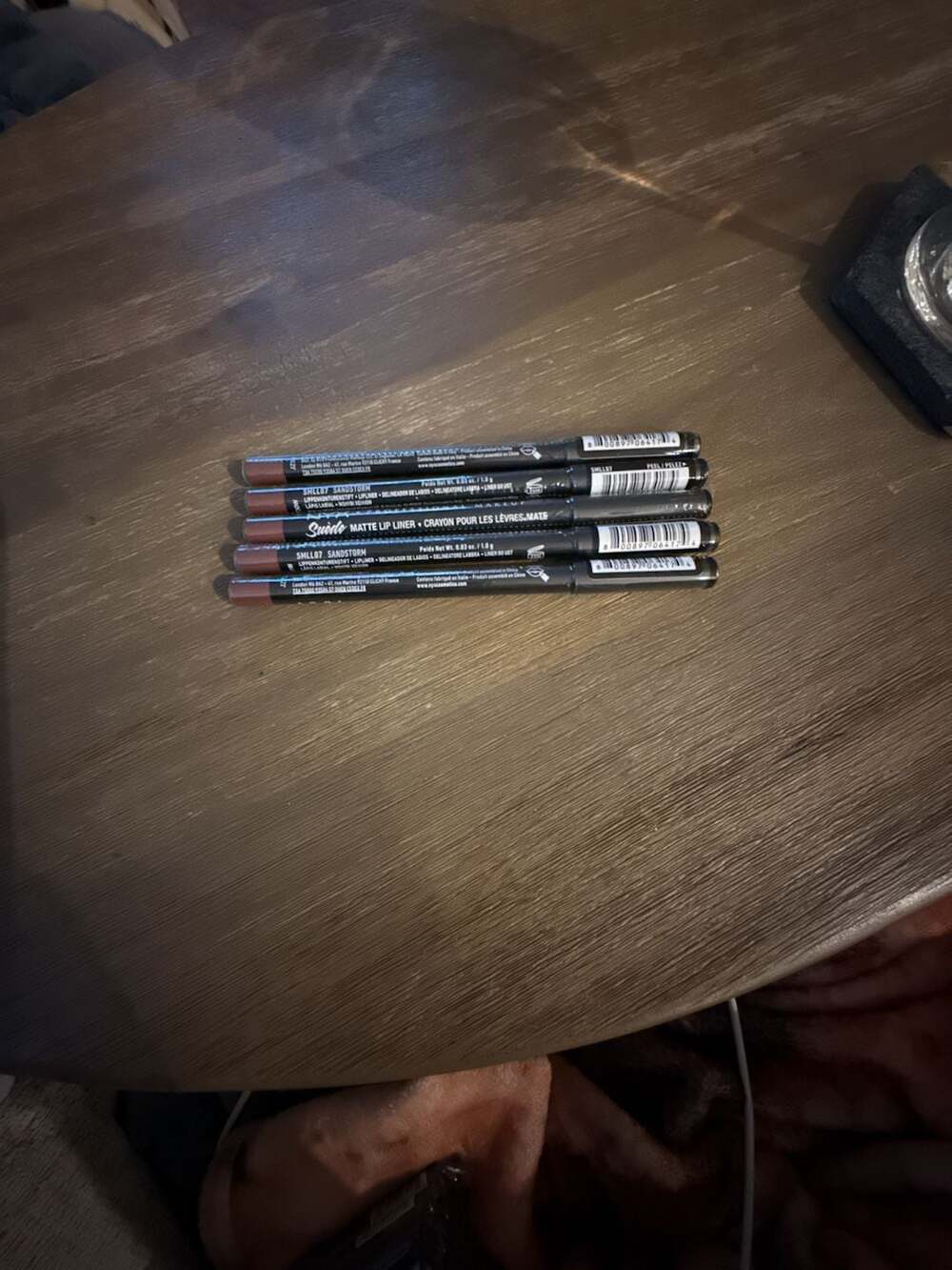 NYX Suede Matte Lip Liner - SMLL07 Sandstorm (5-Pack Lot)
